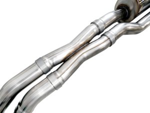 RAM 1500 Performance Exhaust - AWE Tuning - 0FG Catback Touring - Chrome Silver - `25-`27